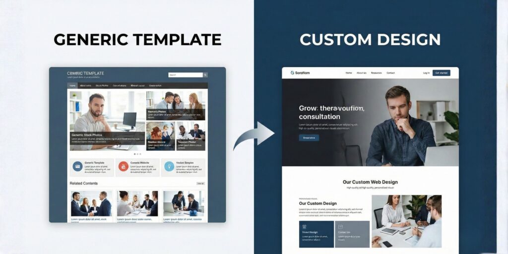 Why Custom Web Design Beats Templates
