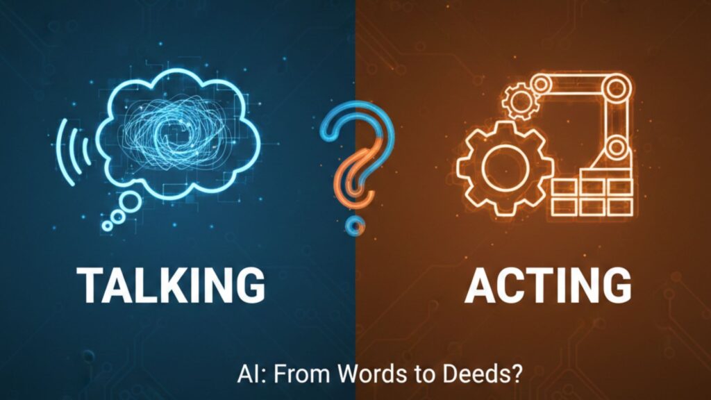 Talking" or is it "Acting