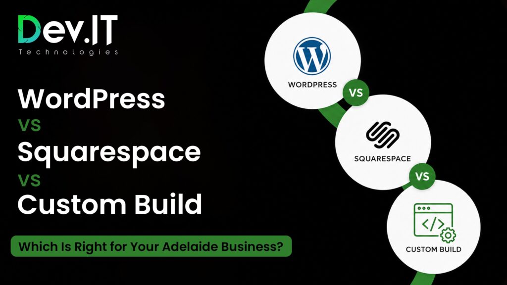 WordPress vs Squarespace Adelaide